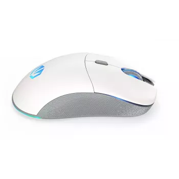 Pelė ENDORFY GEM Plus Wireless Onyx White RF belaidis + USB Type-C