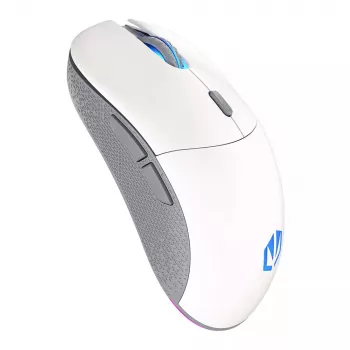 Pelė ENDORFY GEM Plus Wireless Onyx White RF belaidis + USB Type-C
