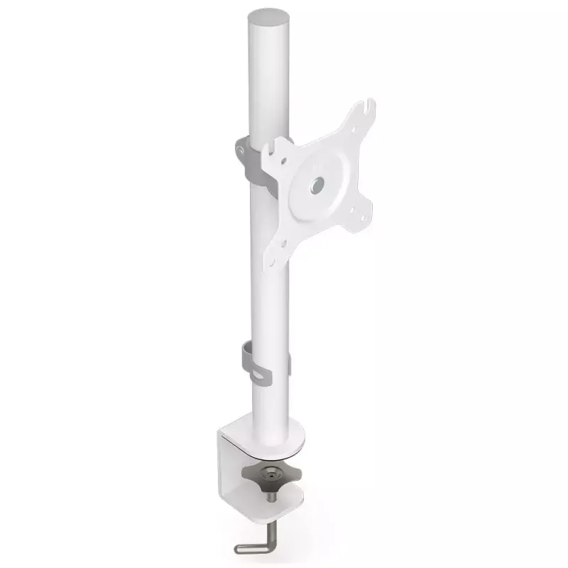 Monitoriaus laikiklis ENDORFY Atlas 27 colių (68,6 cm) ekranams, spaustukas prie stalo, VESA 75x75–100x100, maks. apkrova 8 kg, baltas