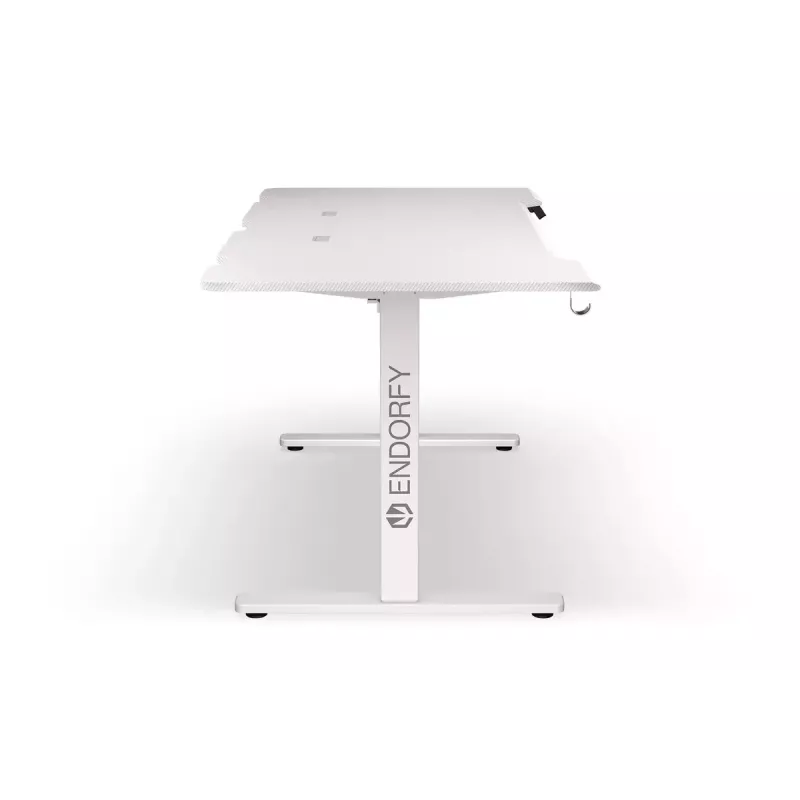 Tiesus stalas ENDORFY Atlas L Electric White 1500x780x720 mm
