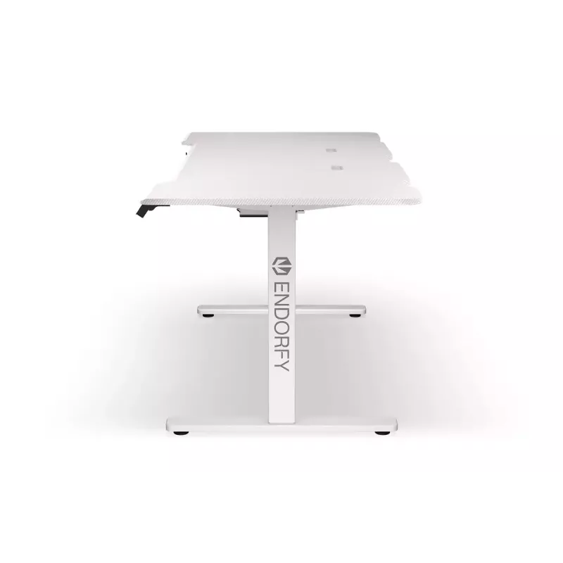 Tiesus stalas ENDORFY Atlas L Electric White 1500x780x720 mm