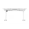 Tiesus stalas ENDORFY Atlas L Electric White 1500x780x720 mm