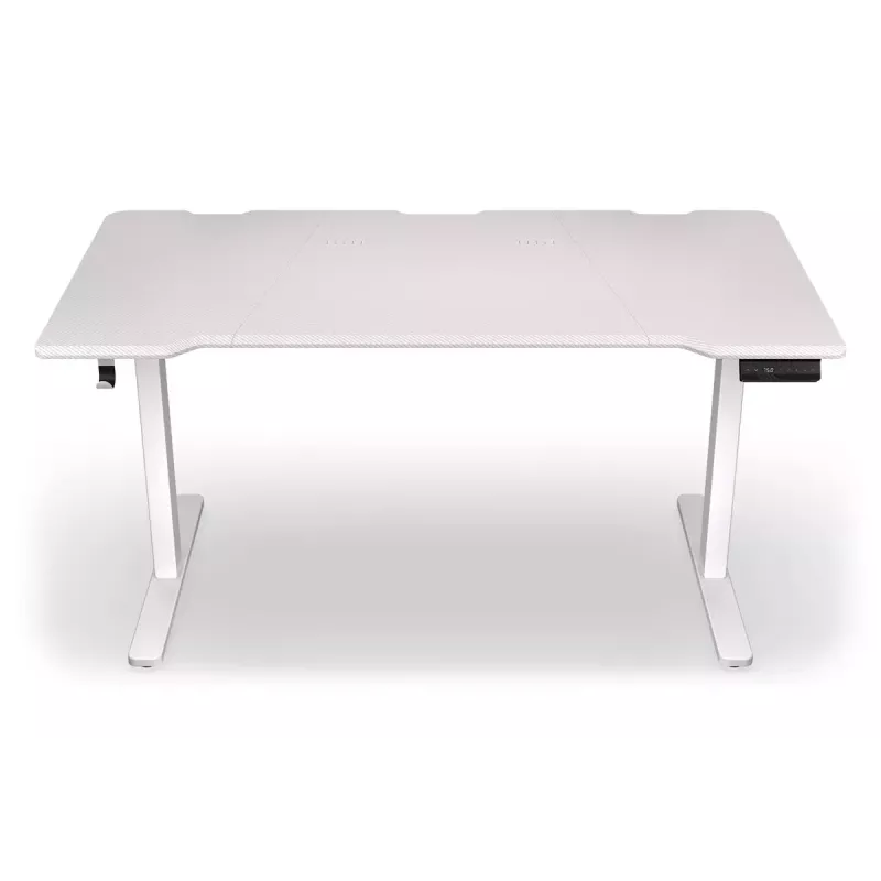 Tiesus stalas ENDORFY Atlas L Electric White 1500x780x720 mm