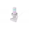 PC mikrofonas ENDORFY AXIS Streaming White — USB, kardioidinis, 30–18 kHz, 192 kHz/24 bitų, stalinis stovas, nutildymas, ausinių išvestis