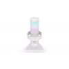 PC mikrofonas ENDORFY AXIS Streaming White — USB, kardioidinis, 30–18 kHz, 192 kHz/24 bitų, stalinis stovas, nutildymas, ausinių išvestis