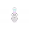 PC mikrofonas ENDORFY AXIS Streaming White — USB, kardioidinis, 30–18 kHz, 192 kHz/24 bitų, stalinis stovas, nutildymas, ausinių išvestis
