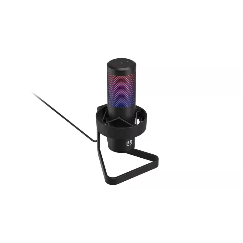 PC mikrofonas ENDORFY AXIS Streaming — USB Type-C, 24 bitų/192 kHz, 30–18 000 Hz, stalo stovas, juodas
