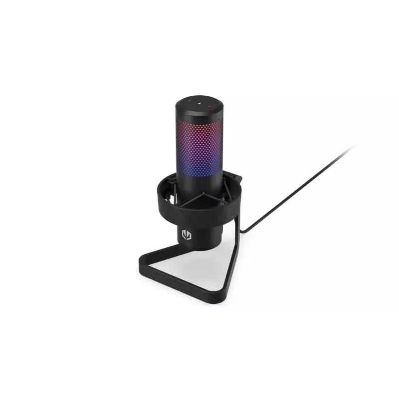 PC mikrofonas ENDORFY AXIS Streaming — USB Type-C, 24 bitų/192 kHz, 30–18 000 Hz, stalo stovas, juodas