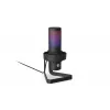PC mikrofonas ENDORFY AXIS Streaming — USB Type-C, 24 bitų/192 kHz, 30–18 000 Hz, stalo stovas, juodas