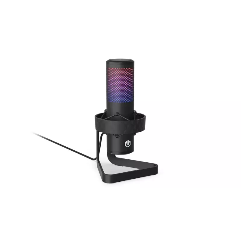 PC mikrofonas ENDORFY AXIS Streaming — USB Type-C, 24 bitų/192 kHz, 30–18 000 Hz, stalo stovas, juodas
