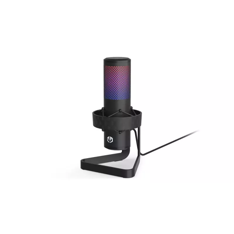 PC mikrofonas ENDORFY AXIS Streaming — USB Type-C, 24 bitų/192 kHz, 30–18 000 Hz, stalo stovas, juodas