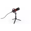 PC mikrofonas ENDORFY Solum Streaming T — USB laidinis, 24 bitų/48 kHz, 18–21000 Hz, stalinis laikiklis, ausinių išvestis, juodas