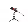 PC mikrofonas ENDORFY Solum Streaming T — USB laidinis, 24 bitų/48 kHz, 18–21000 Hz, stalinis laikiklis, ausinių išvestis, juodas