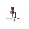 PC mikrofonas ENDORFY Solum Streaming T — USB laidinis, 24 bitų/48 kHz, 18–21000 Hz, stalinis laikiklis, ausinių išvestis, juodas