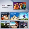 Hisense 50E6NT 127 cm (50 colių) 4K Ultra HD išmanusis televizorius su Wi-Fi, juodas, 300 cd/m²