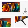 Hisense 50E6NT 127 cm (50 colių) 4K Ultra HD išmanusis televizorius su Wi-Fi, juodas, 300 cd/m²