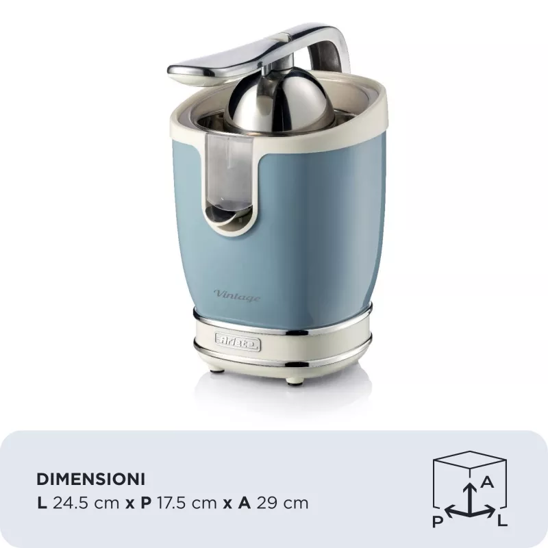 Elektrinė citrusinių vaisių spaustuvė Ariete 0413/05 0,6 l 85 W mėlyna
