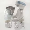 Ariete 1588 Vintage Mixer, planetarinis maišytuvas duonai, picai, pyragams ir pyragaičiams, 5,5 l talpa, 7 greičiai, 2400 vatų, pastelinė mėlyna