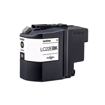 Brother LC22EBK rašalo kasetė 1 vnt. Originali juoda