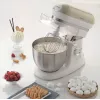 Ariete 1588 Vintage Mixer, planetarinis maišytuvas duonai, picai, pyragams ir kepiniams, 5,5 l talpa, 7 greičiai, 2400 W, pastelinė smėlio spalva