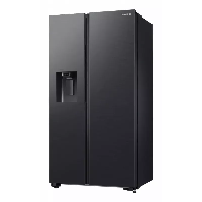 Šaldytuvas Samsung RS64DG5303B1 šalia šaldiklio, laisvai pastatomas, 628 L, juodos spalvos nerūdijantis plienas