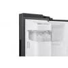 Šaldytuvas Samsung RS64DG5303B1 šalia šaldiklio, laisvai pastatomas, 628 L, juodos spalvos nerūdijantis plienas
