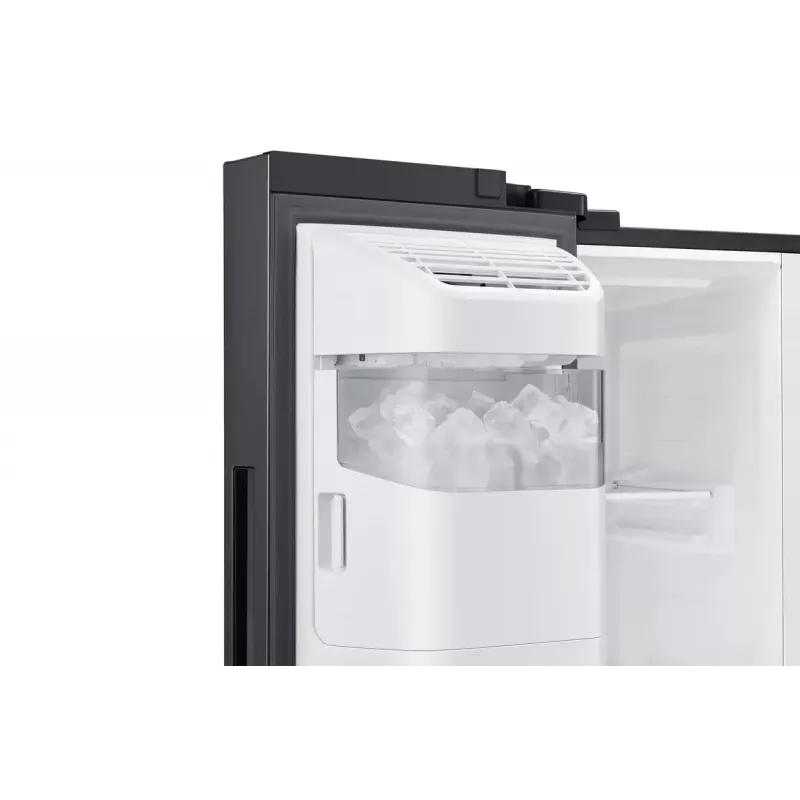 Šaldytuvas Samsung RS64DG5303B1 šalia šaldiklio, laisvai pastatomas, 628 L, juodos spalvos nerūdijantis plienas