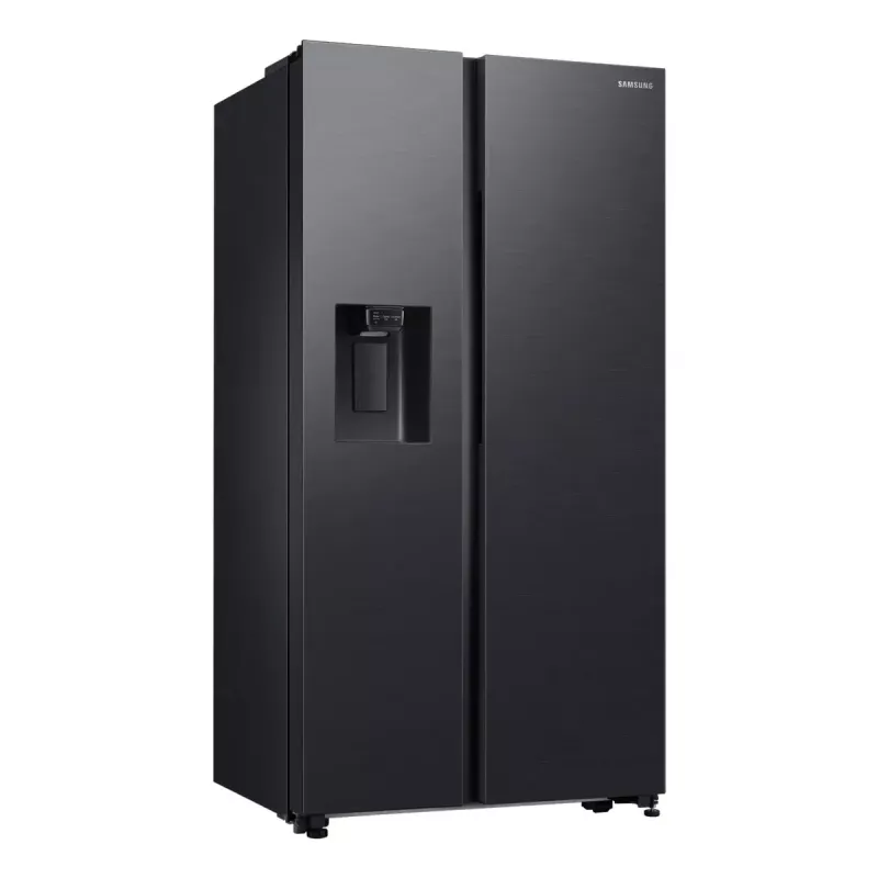 Šaldytuvas Samsung RS64DG5303B1 šalia šaldiklio, laisvai pastatomas, 628 L, juodos spalvos nerūdijantis plienas