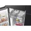 Šaldytuvas Samsung RF65DG960EB1 šalia vienas kito Freestanding 646 L Juodas
