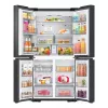 Šaldytuvas Samsung RF65DG960EB1 šalia vienas kito Freestanding 646 L Juodas