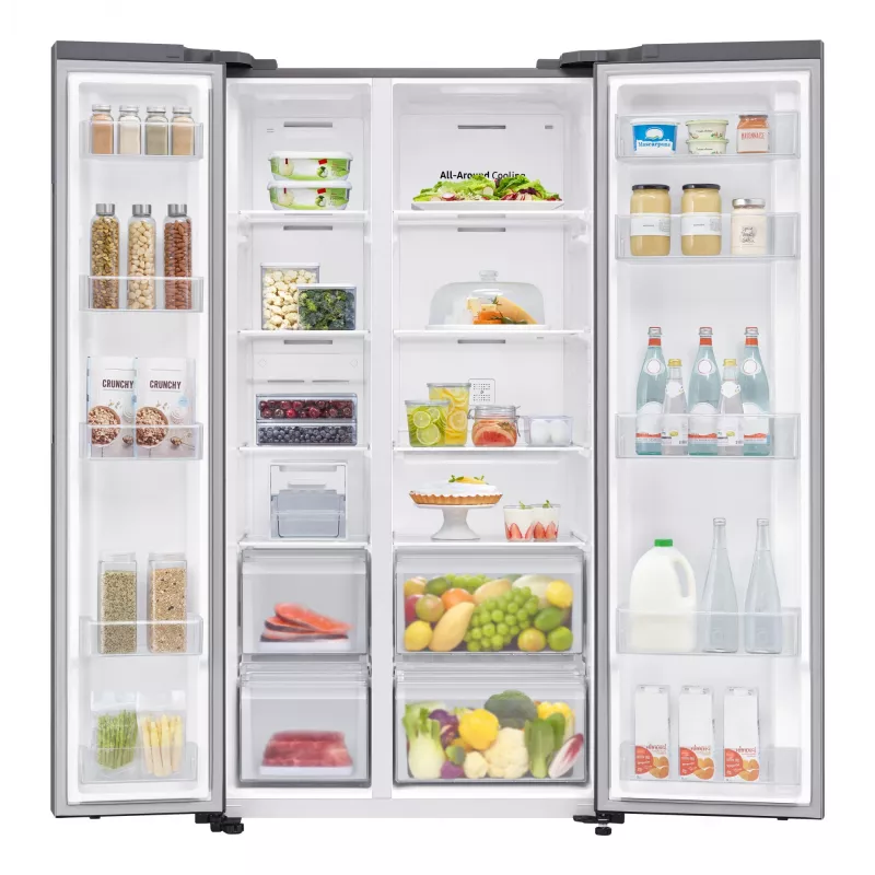 Samsung RS62DG5003S9 side-by-side šaldytuvas Laisvai pastatomas 655 l Nerūdijantis plienas