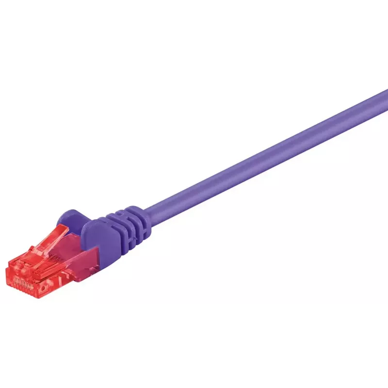 Tinklo kabelis Goobay 95263 Violetinis 1 m Cat6 U/UTP