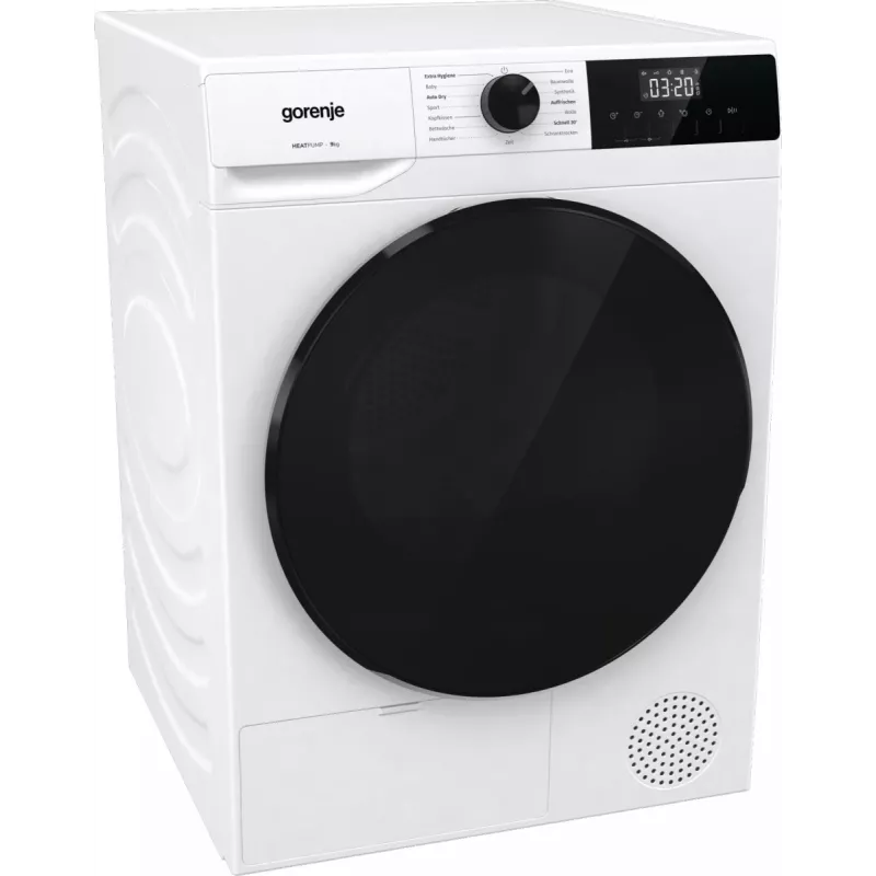 Gorenje DHNA92/DE skalbyklė-džiovyklė Laisvai pastatoma Priekinio pakrovimo 9 kg Balta
