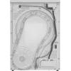 Gorenje DHNA92/DE skalbyklė-džiovyklė Laisvai pastatoma Priekinio pakrovimo 9 kg Balta