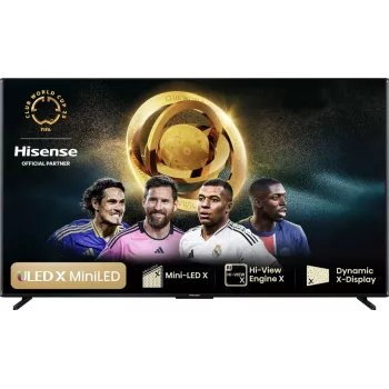 Hisense 85UXNQ 2,16 m (85 coliai) 4K Ultra HD išmanusis televizorius Wi-Fi juoda, pilka 700 cd/m²