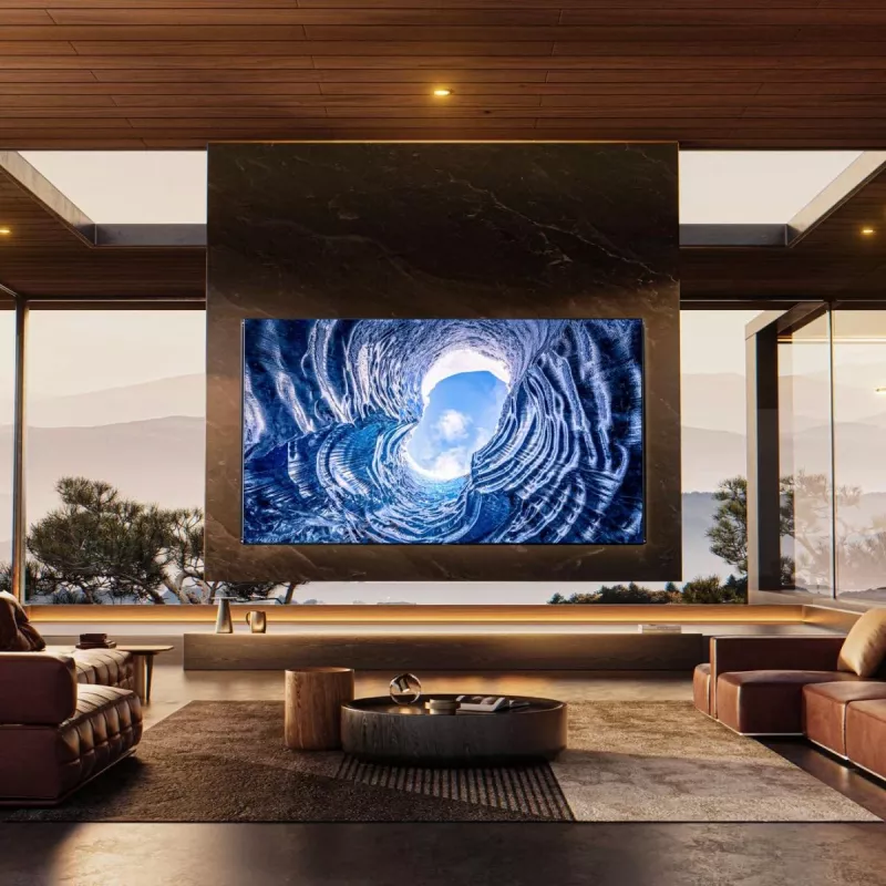 Hisense 85UXNQ 2,16 m (85 coliai) 4K Ultra HD išmanusis televizorius Wi-Fi juoda, pilka 700 cd/m²