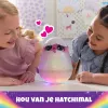 Hatchimals Alive Mystery Hatch Pufficorn Spinmaster AA Battery Pink White