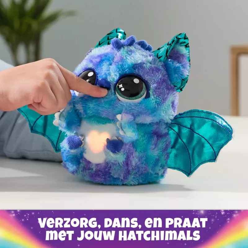 Hatchimals Alive Mystery Hatch Draggle Spinmaster Pink White AA