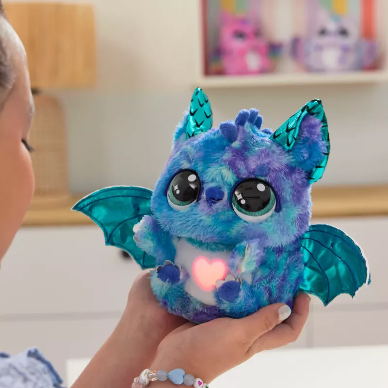 Hatchimals Alive Mystery Hatch Draggle Spinmaster Pink White AA