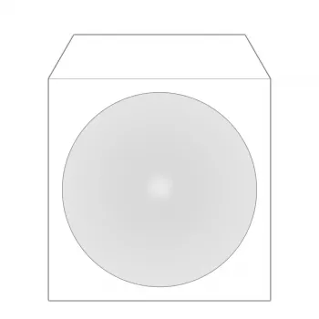 Sleeve case MediaRange BOX62 dėklas optiniam diskuii 1 diskui Baltas
