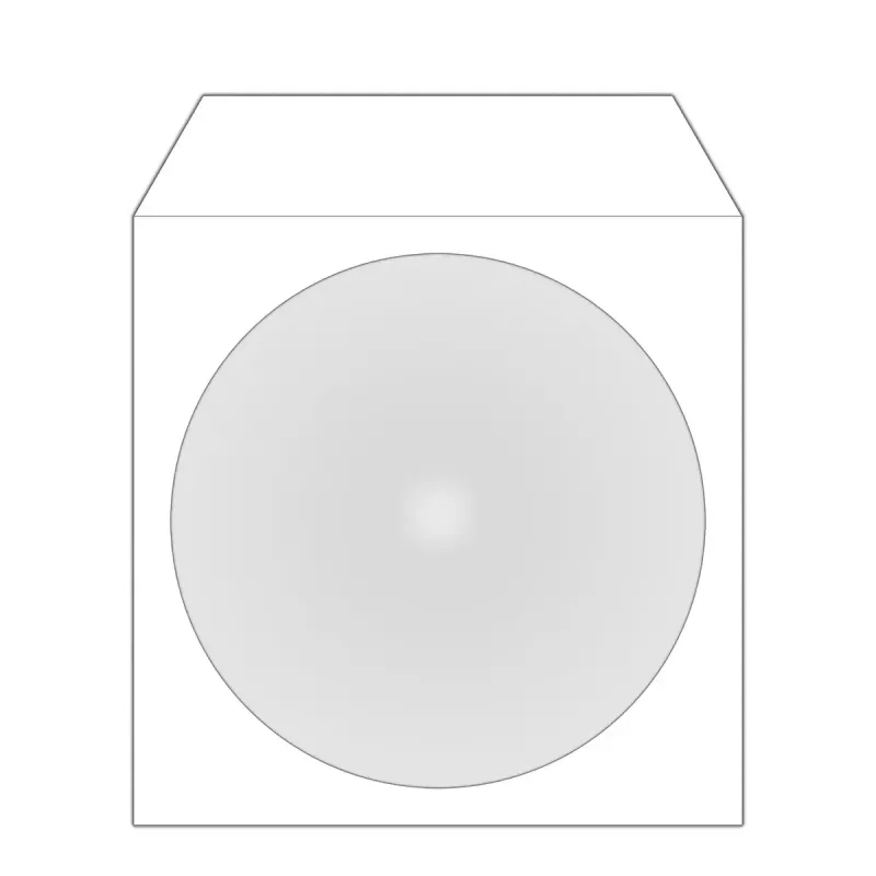 Sleeve case MediaRange BOX62 dėklas optiniam diskuii 1 diskui Baltas