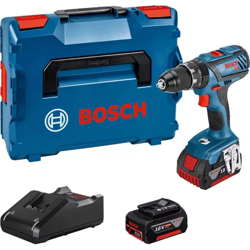 Bosch GSB 18V-28 Professional Juoda, Mėlyna
