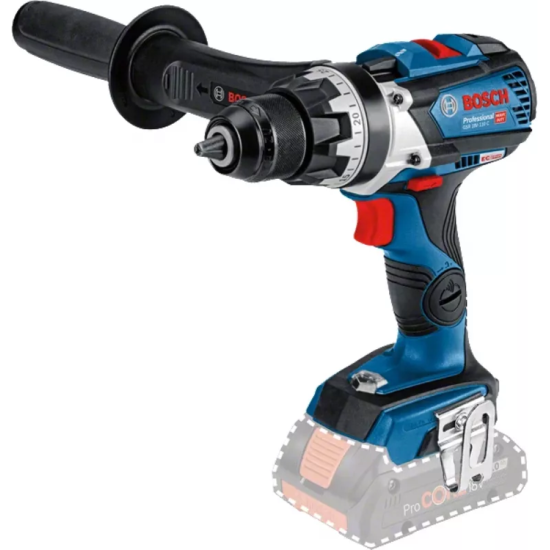Bosch GSR 18V-110 C 2100 RPM Keyless 1,8 kg Juoda, Mėlyna