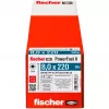 Medienos konstrukcinis varžtas FISCHER PowerFast II 8,0x220 mm su įgilinta galvute TX, cinkuotas