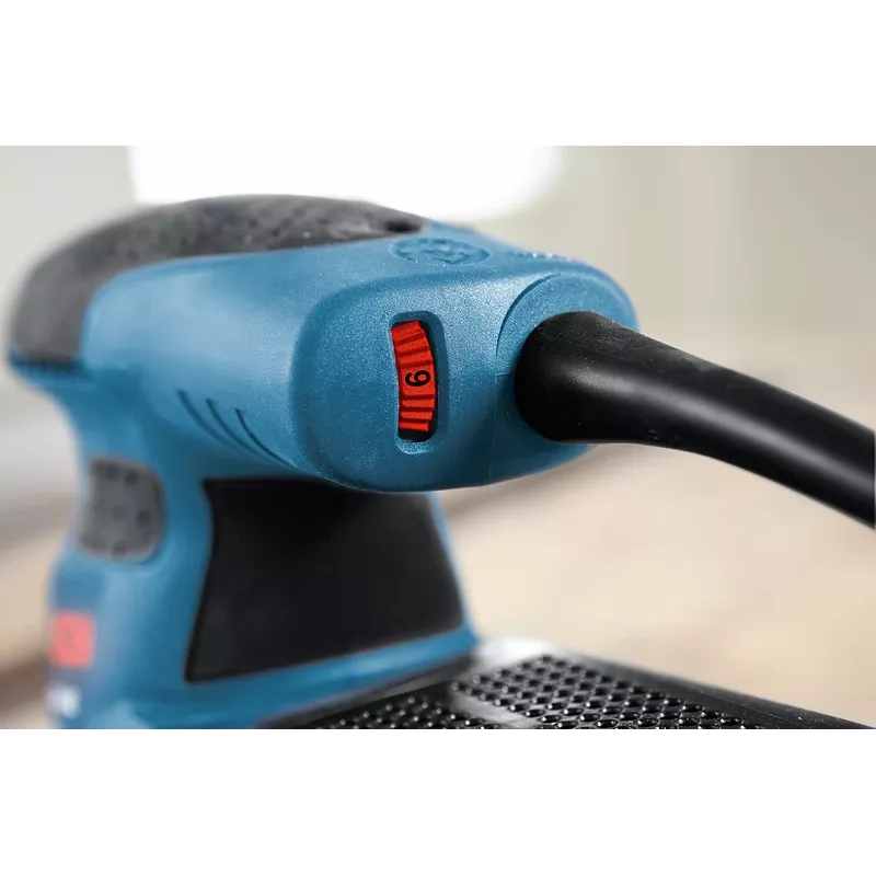 Bosch GEX 125-1 AE Professional orbitalinis šlifuoklis 12000 aps./min 24000 svyravimų/min Juoda, Mėlyna, Raudona