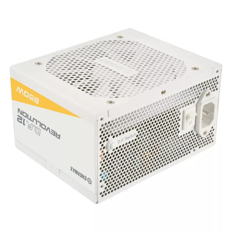 ENERMAX maitinimo blokas Revolution D.F. 12 850W 20+4 kontaktų ATX baltas