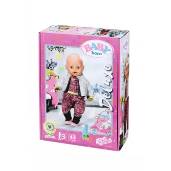BABY born City Deluxe Scooter Combo lėlės paspirtukas