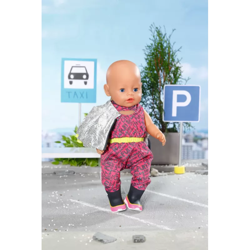 BABY born City Deluxe Scooter Combo lėlės paspirtukas