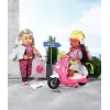 BABY born City Deluxe Scooter Combo lėlės paspirtukas