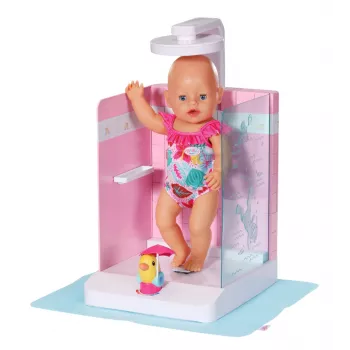 Lėlių vonios kambarys BABY born Bath Walk in Shower Rekomenduojamas amžius 3 metai